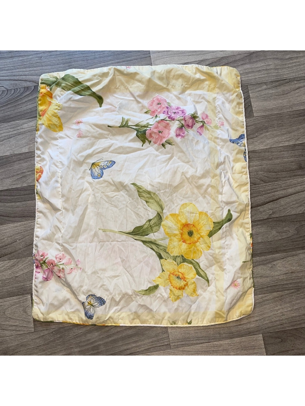 Vintage pillowcase